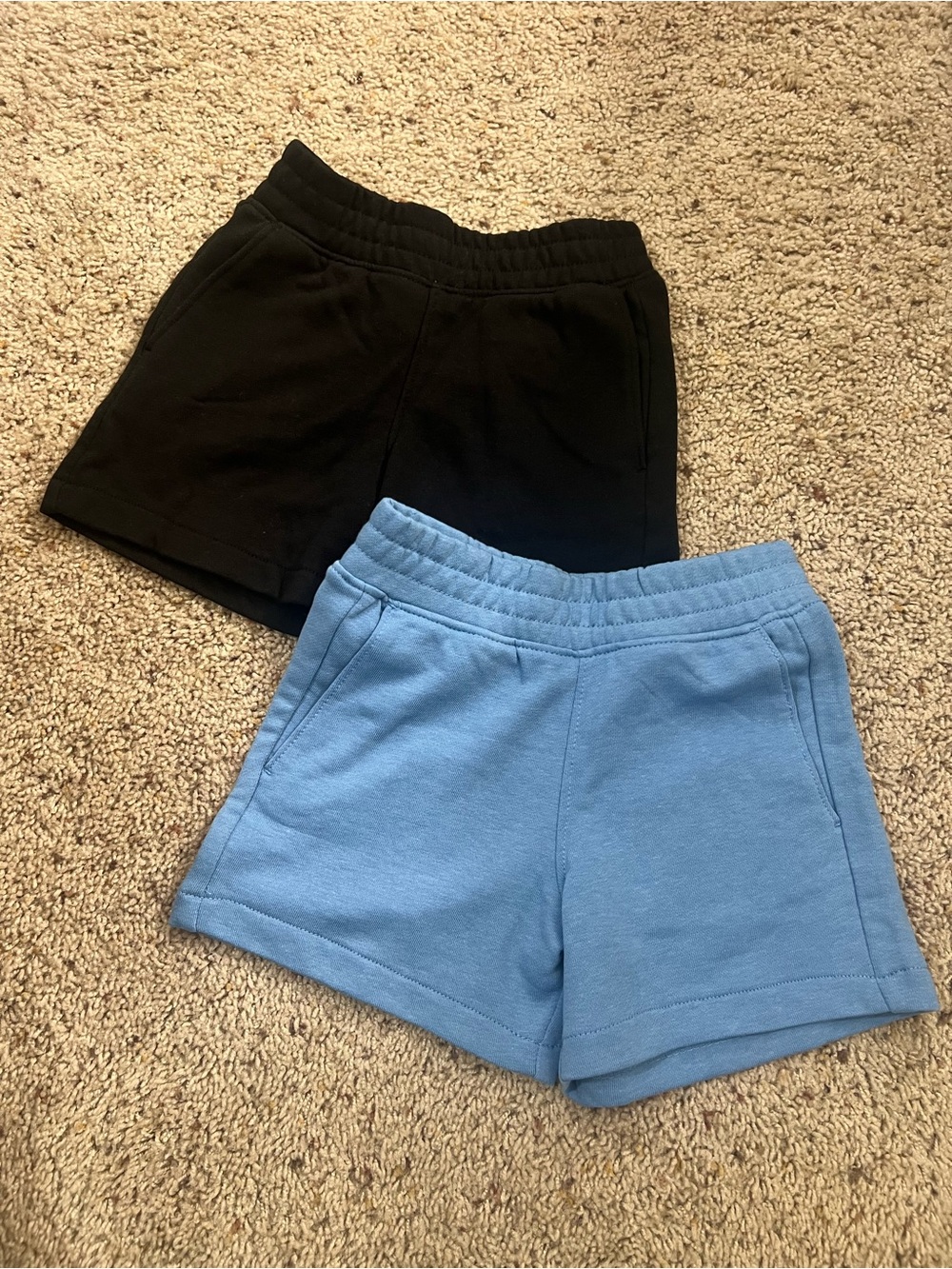 Garanimals Kids Pull-On Shorts - Black & Light Blue